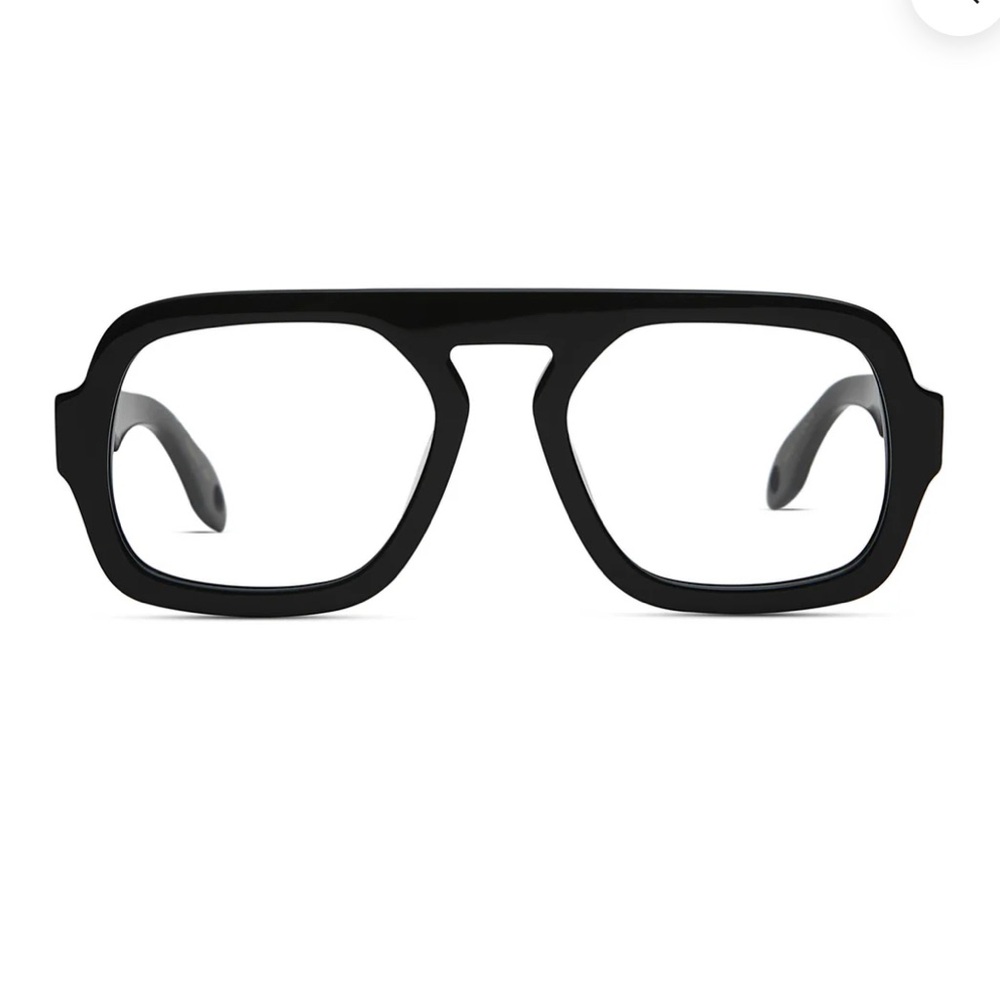 SOLD-NEW Elisa Johnson JANE IN GLOSS BLACK OPTICAL LENS